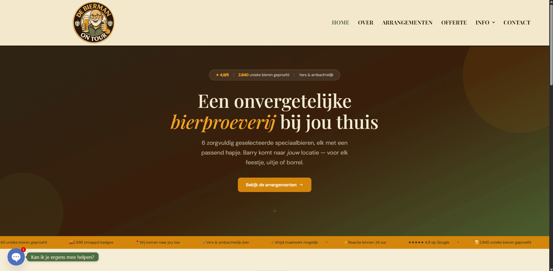Project De Bierman on Tour